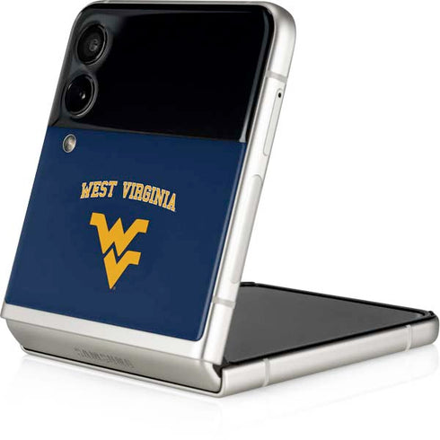 West Virginia University Est 1867 Galaxy Z Flip4 5G Skin